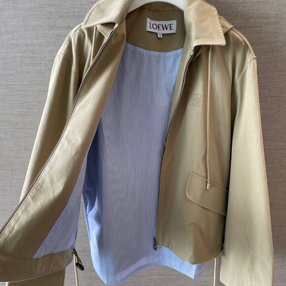 Loewe Anagram cotton gabardine jacket - Picture 8 of 13